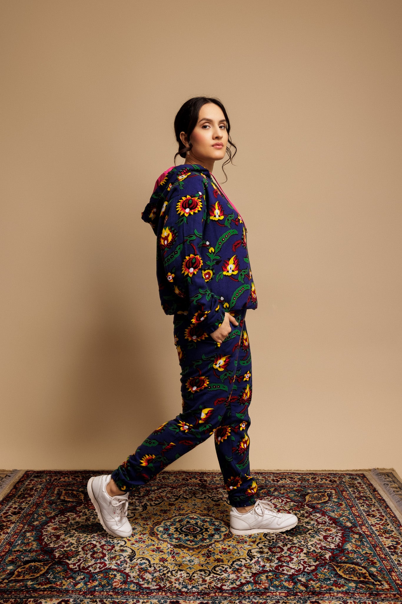 Sunflower Blues Hoodie for women