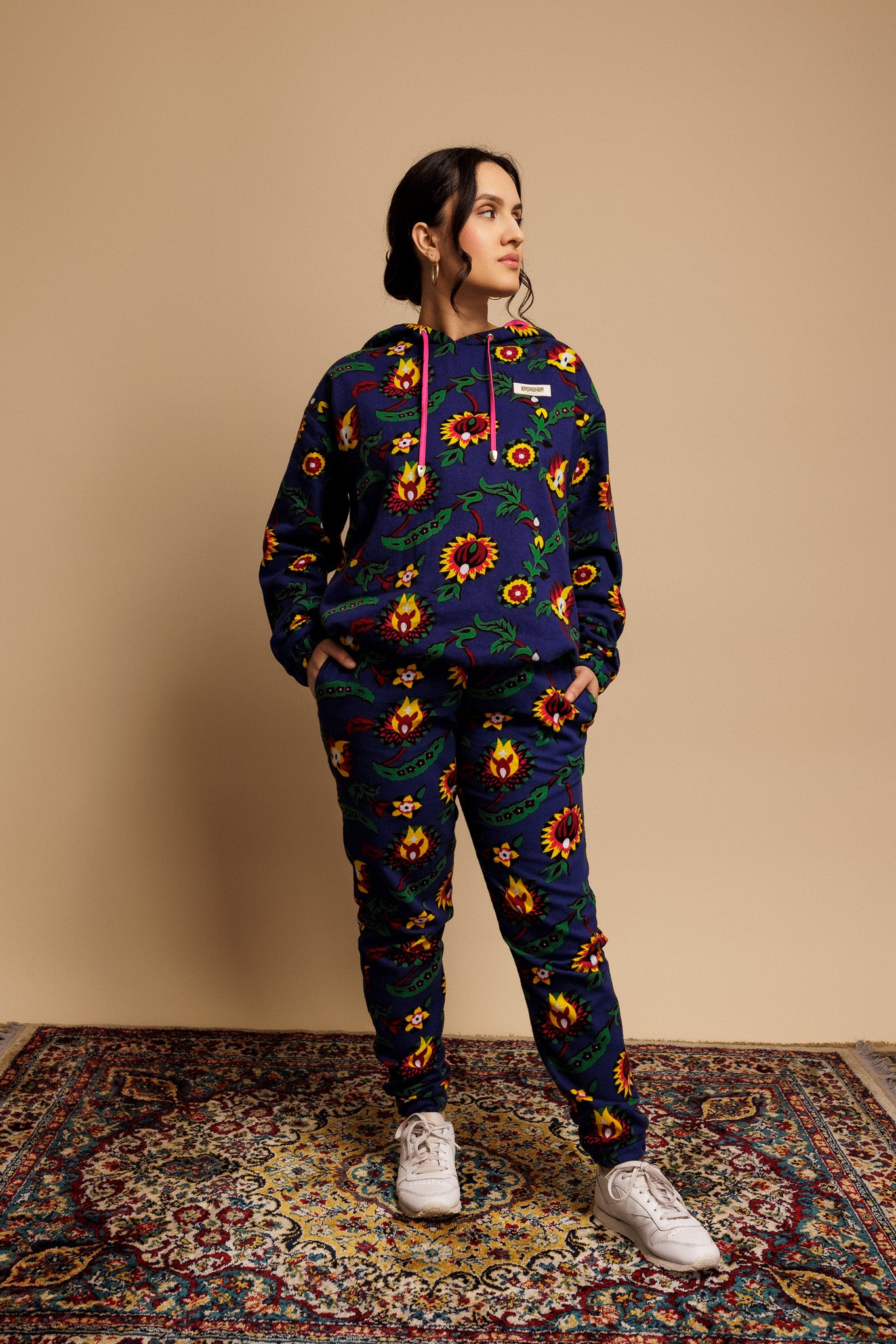 Sunflower Blues Hoodie for women