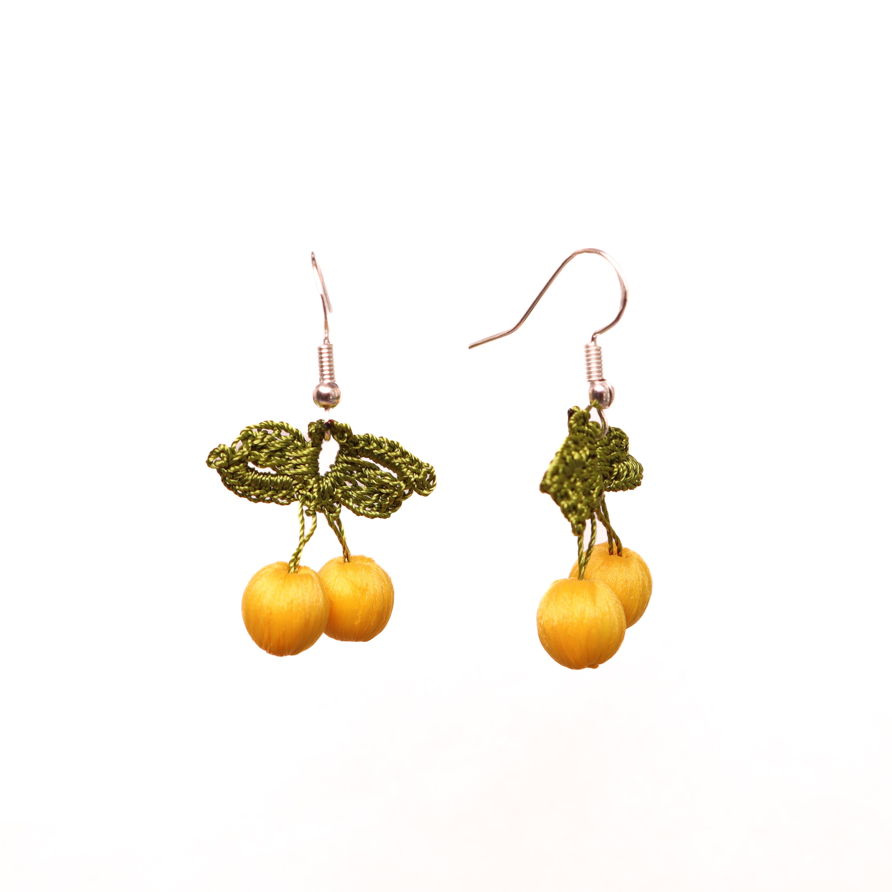 Very Cherry Oya Drop Earrings  - Multiple Colours