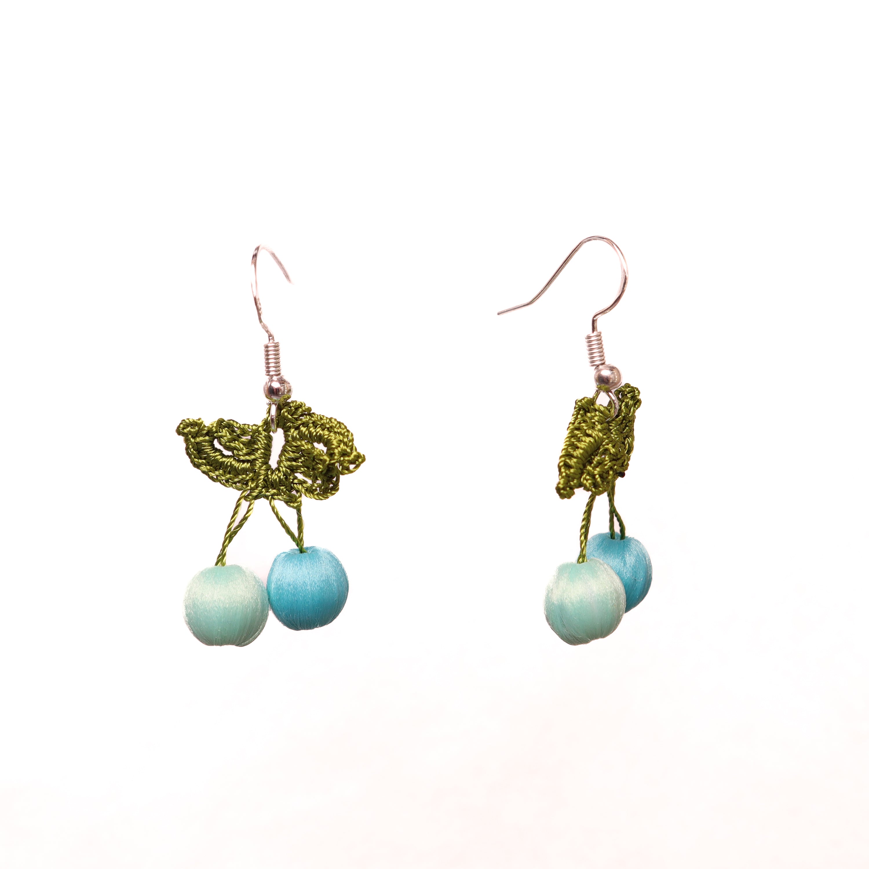 Very Cherry Oya Drop Earrings  - Multiple Colours