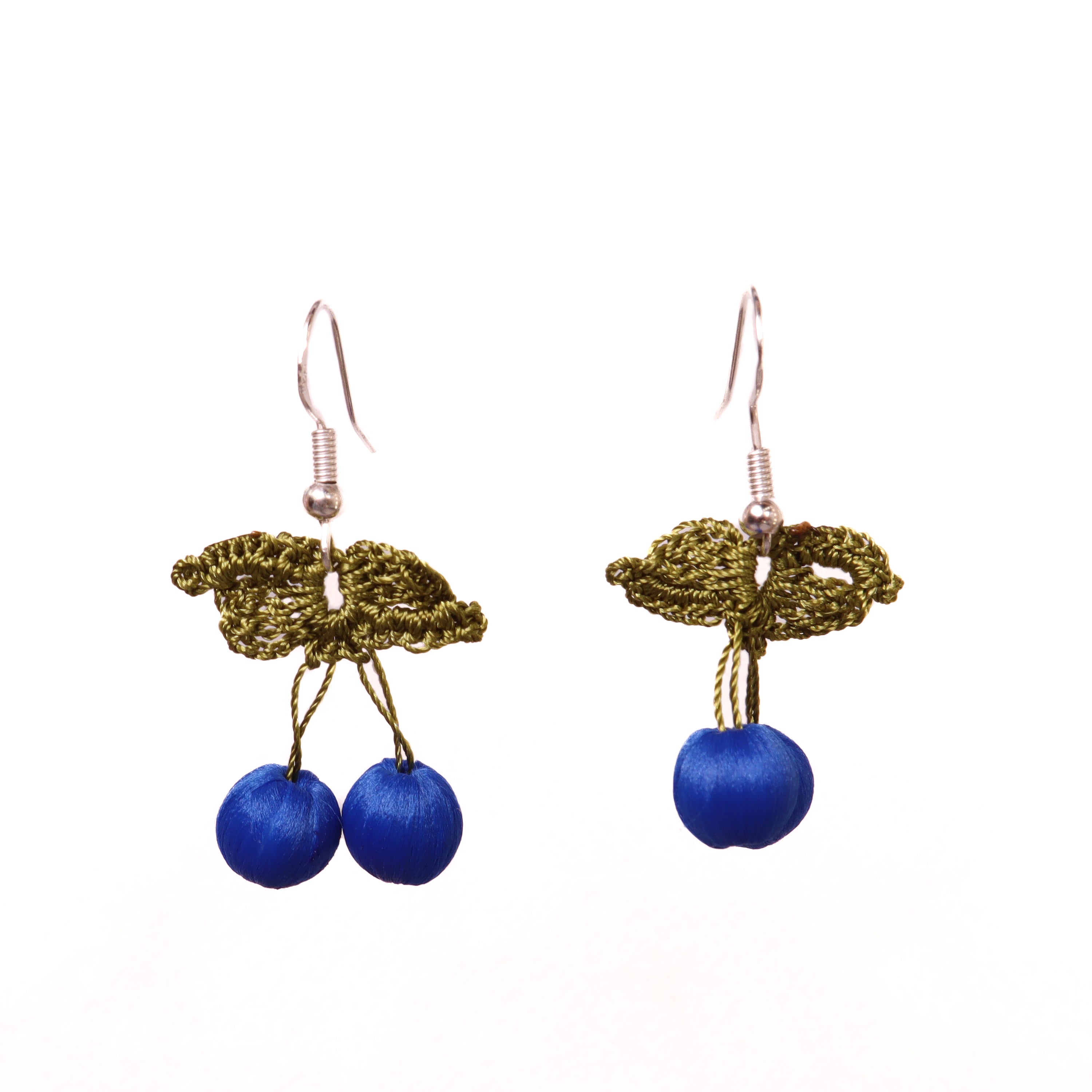 Very Cherry Oya Drop Earrings  - Multiple Colours